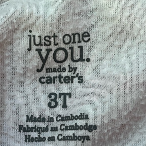 Carters Christmas Santa Pajamas 3t - Picture 5 of 5